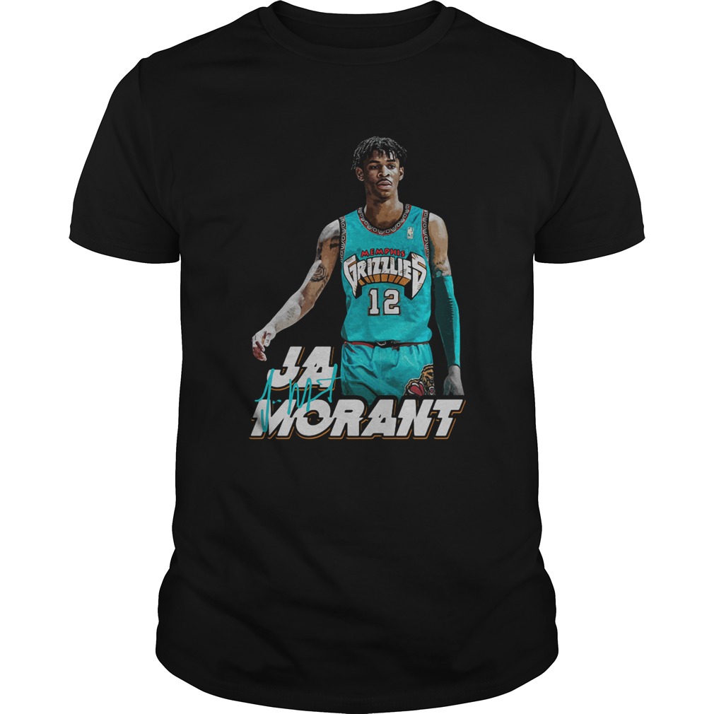 Ja Morant 12 Memphis Grizzlies Basketball shirt