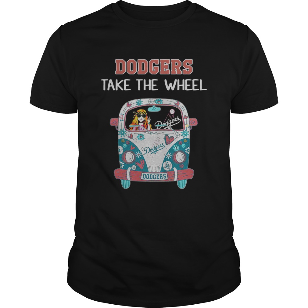 Los Angeles Dodgers Take The Wheel Hippie Car shirt