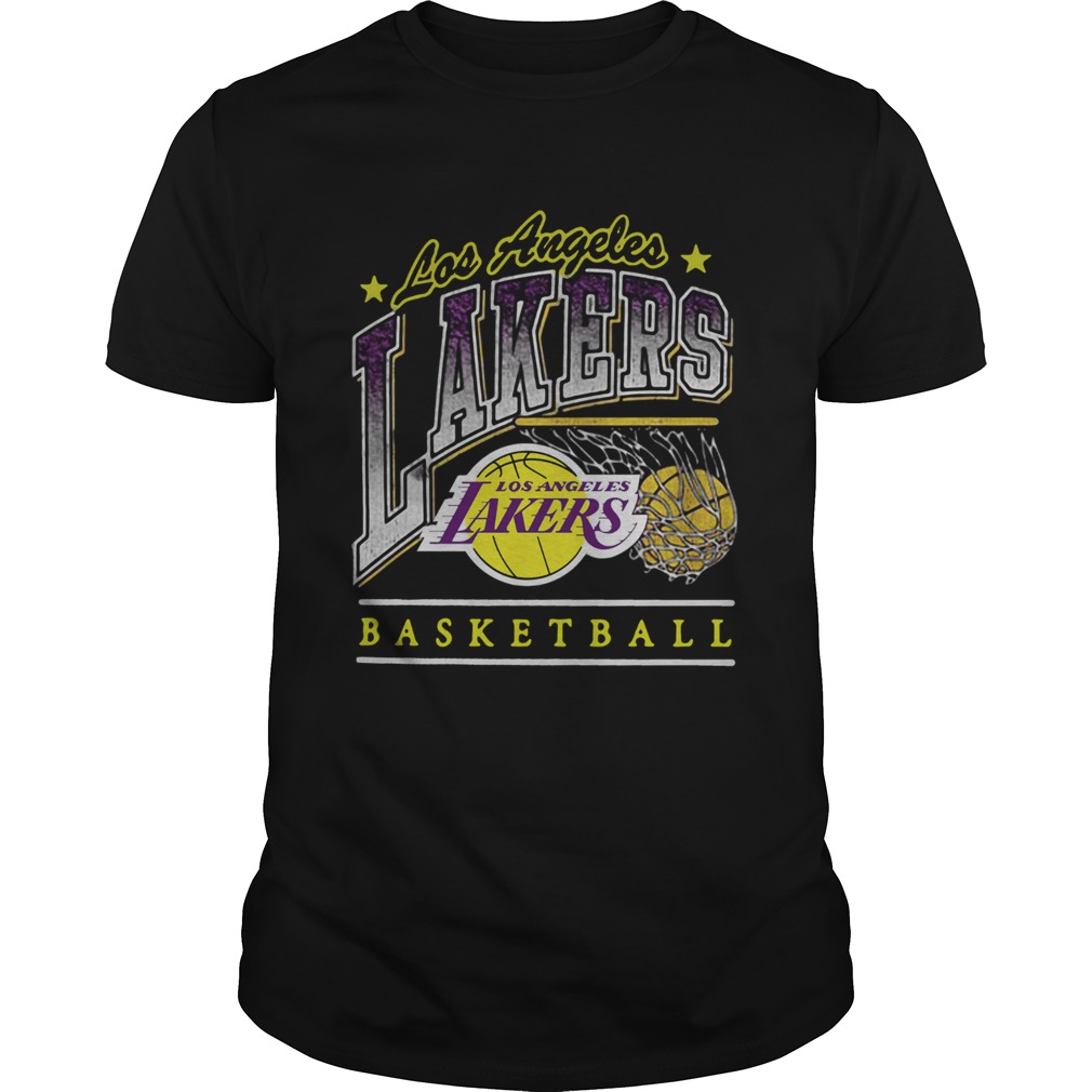 Los Angeles Lakers Purple Basketball shirt