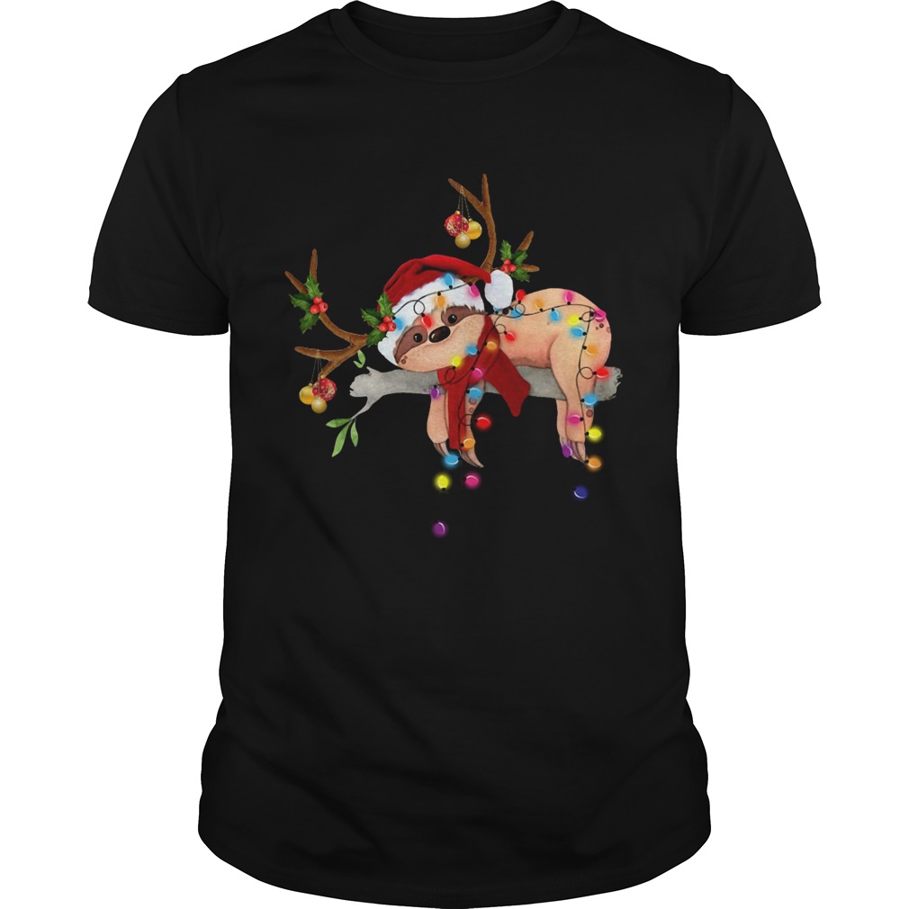 Sloth Gorgeous Reindeer Shirt