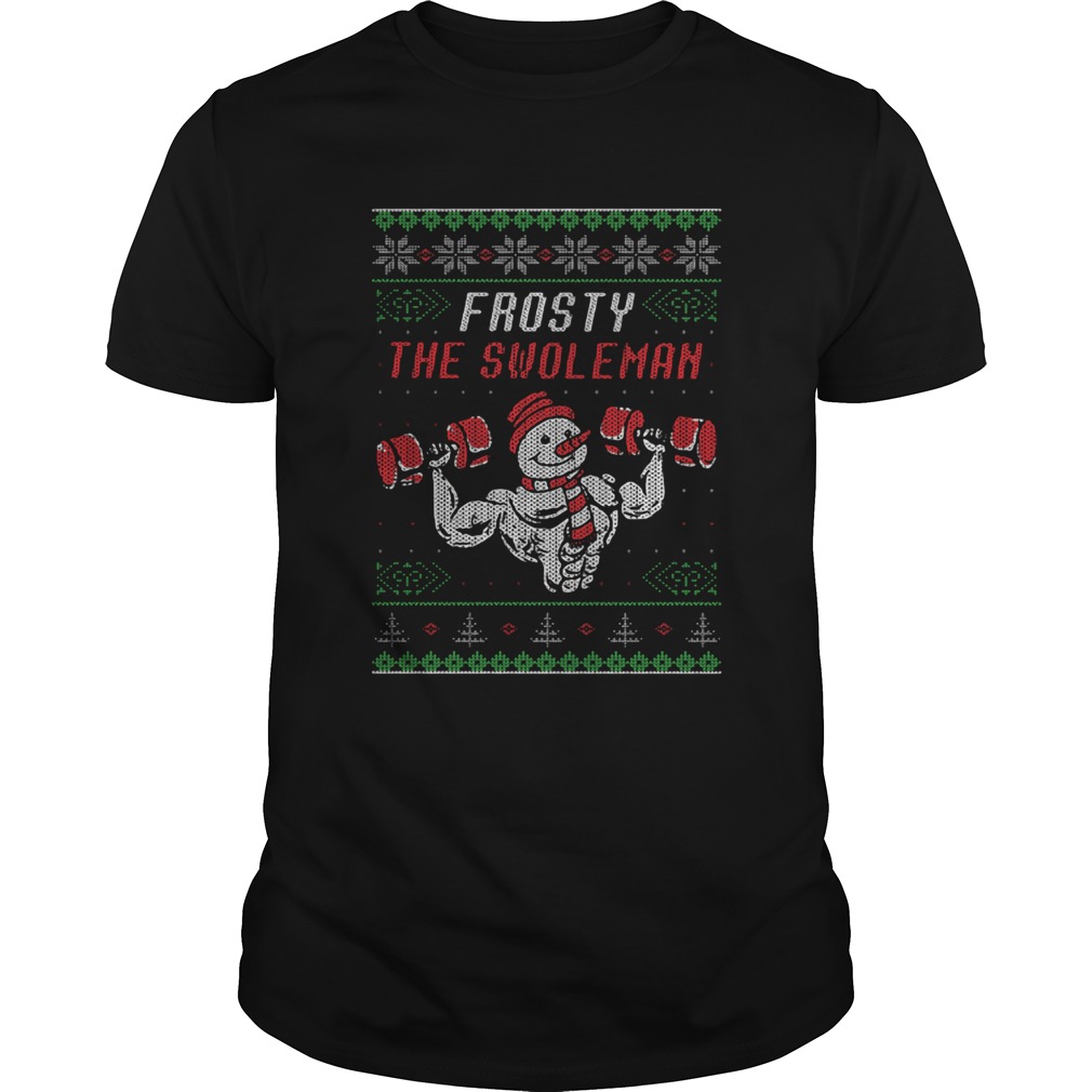 Frosty The Swoleman Ugly Christmas Sweater