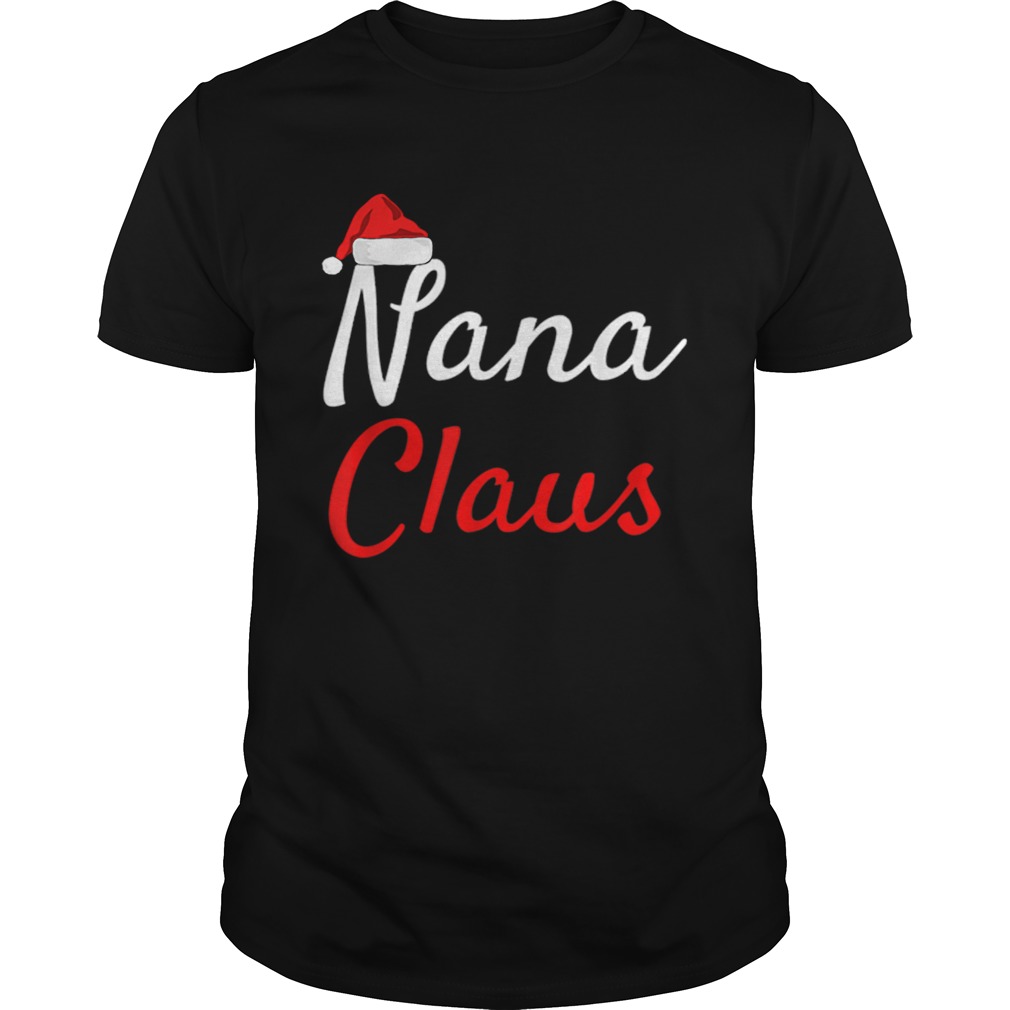 Premium Nana Claus Shirt- Daddy Claus Baby Claus Mama Claus Pajamas shirt