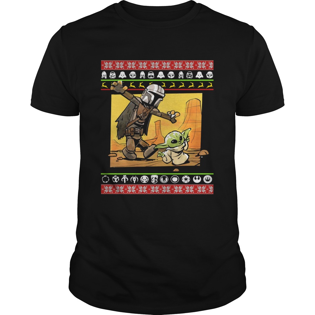 Star Wars Stormtrooper And Baby Yoda Christmas Sweater