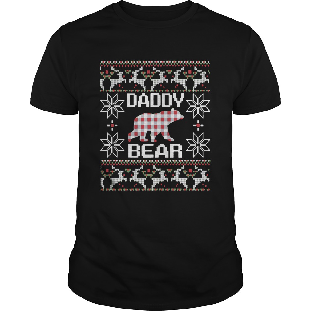 Daddy Bear Matching Family Season Ugly Christmas Sweatshirt