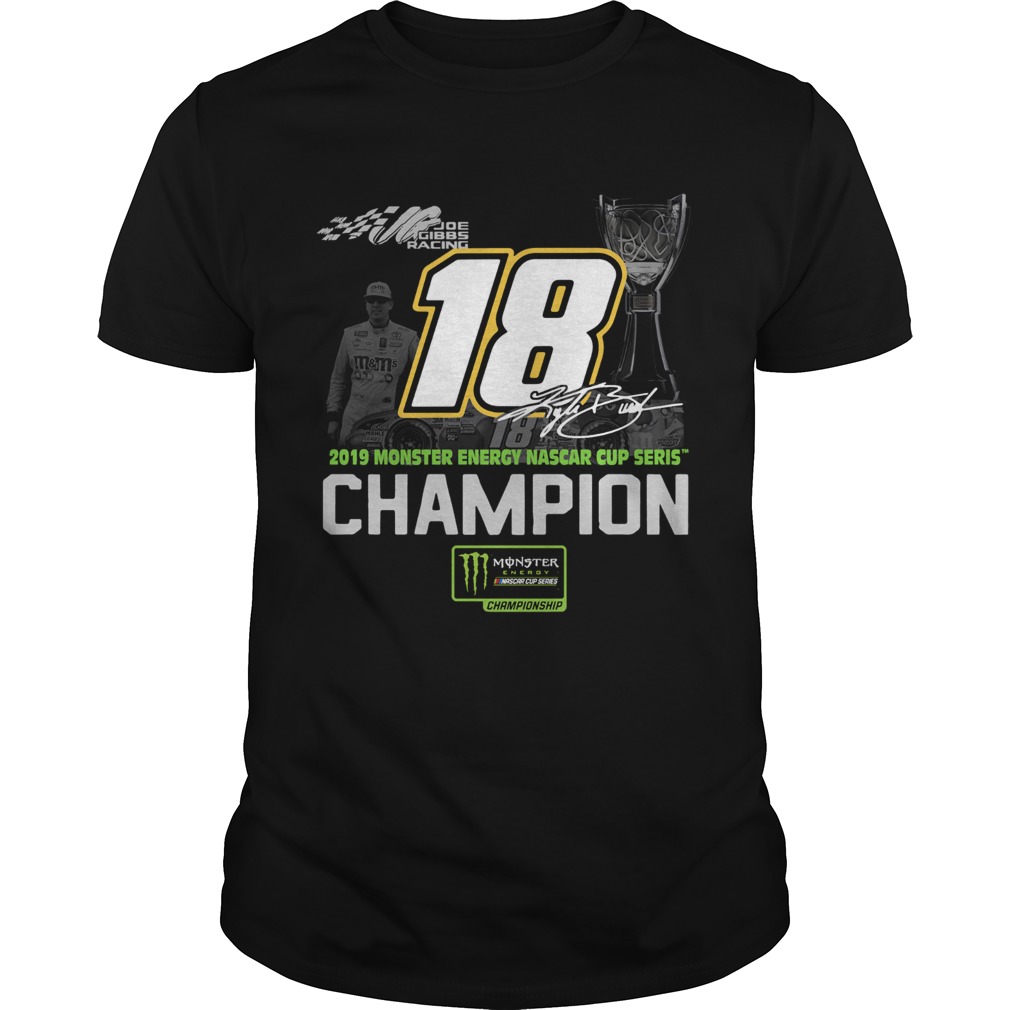 Kyle Busch 2019 Monster Energy Nascar Cup Series Champion Shirt