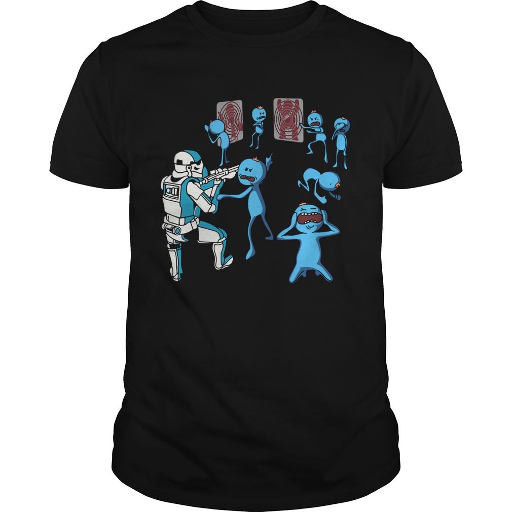 Mr Meeseeks And Stormtrooper Star War Shirt