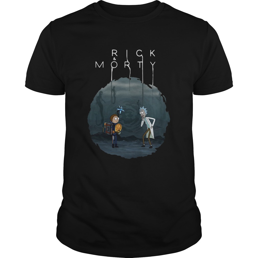 Rick And Morty Mashup Death Stranding Shirt