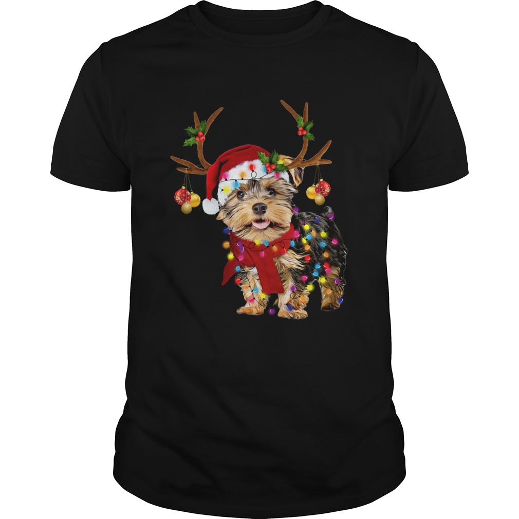 Yorkshire Terrier Gorgeous Reindeer Christmas Shirt