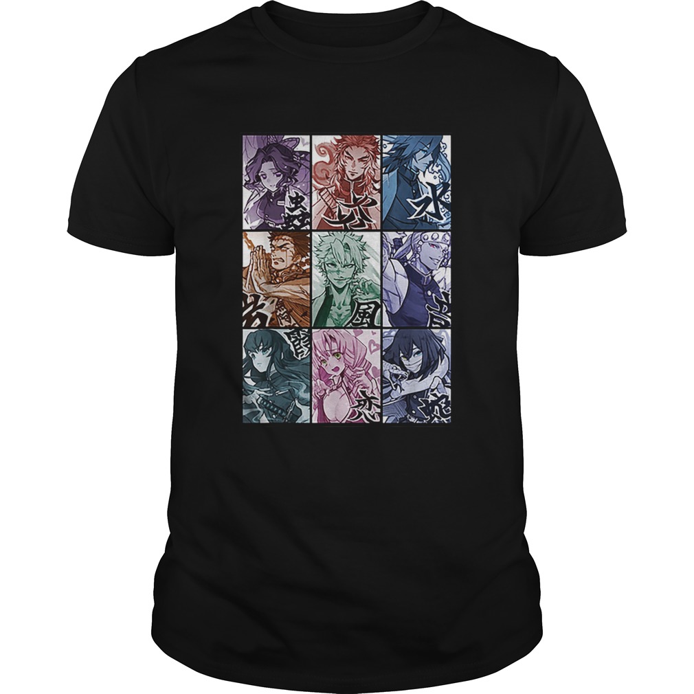 Demon Slayer Anime Kimetsu No Yaiba shirt