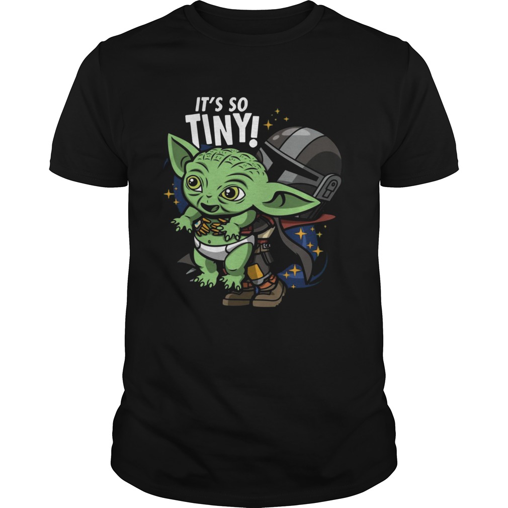 Stormtrooper and Baby Yoda It’s So Tiny Shirt