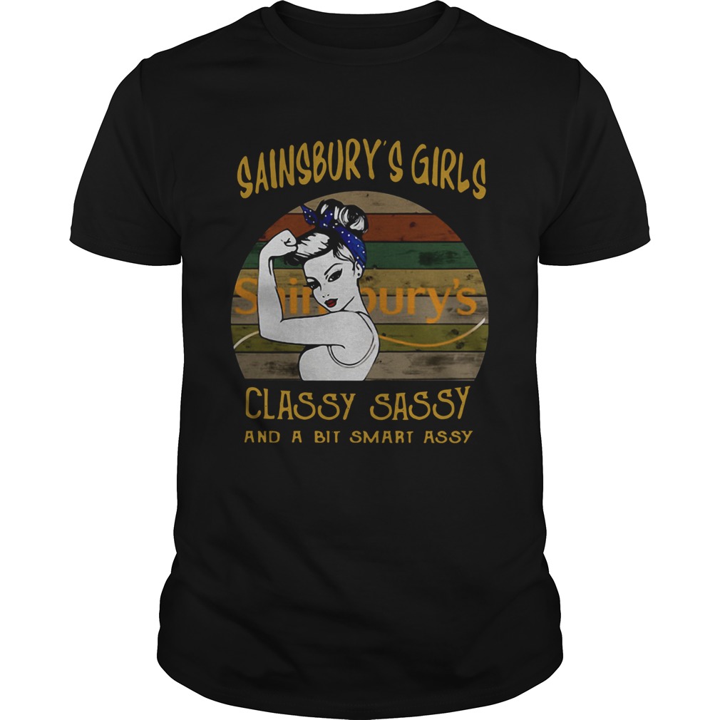 Sainsbury’s Girls Classy Sassy And A Bit Smart Assy Vintage Shirt