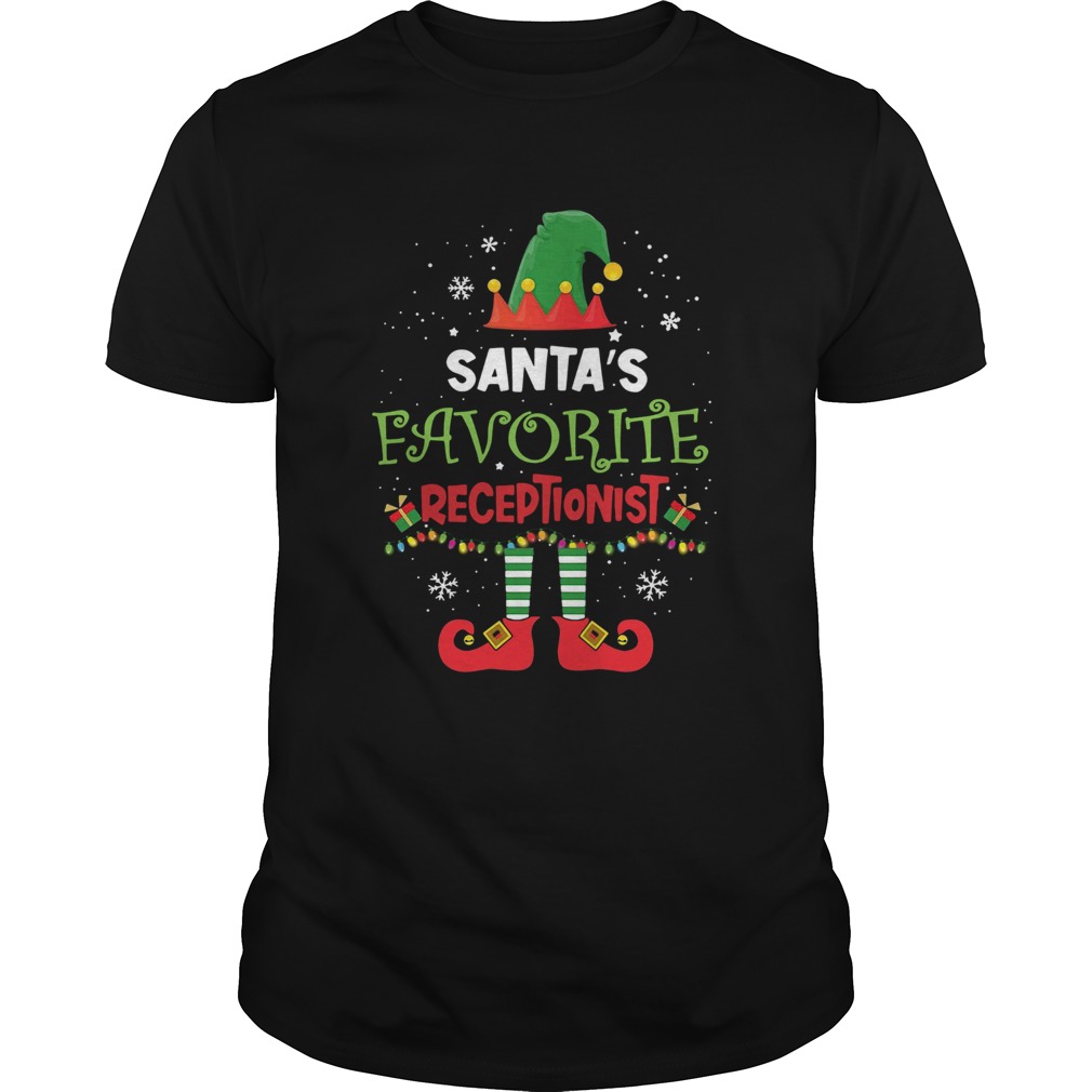 Elf Santa’s Favorite Receptionist Shirt