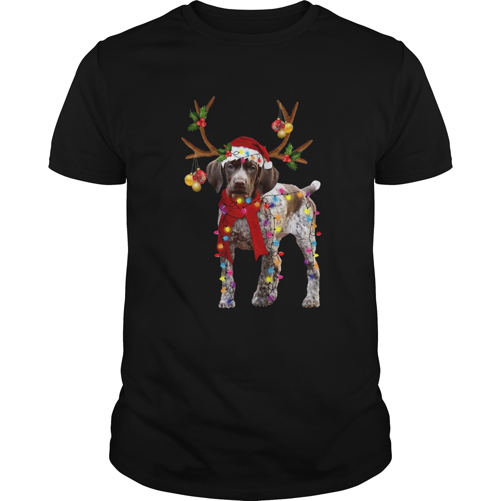 German Shorthaired Pointer Gorgeous Reindeer Shirt