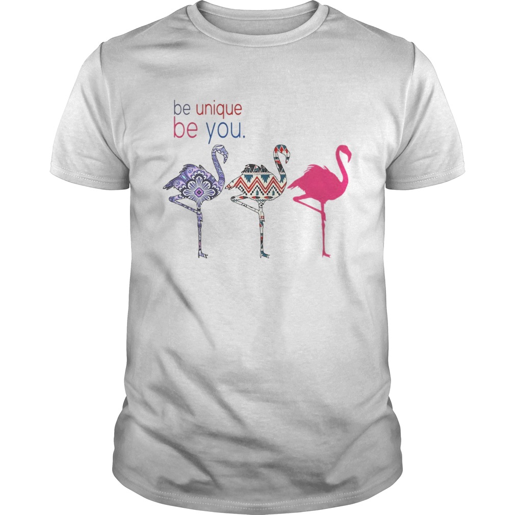 Brocade motifs Flamingo be unique Be You shirt