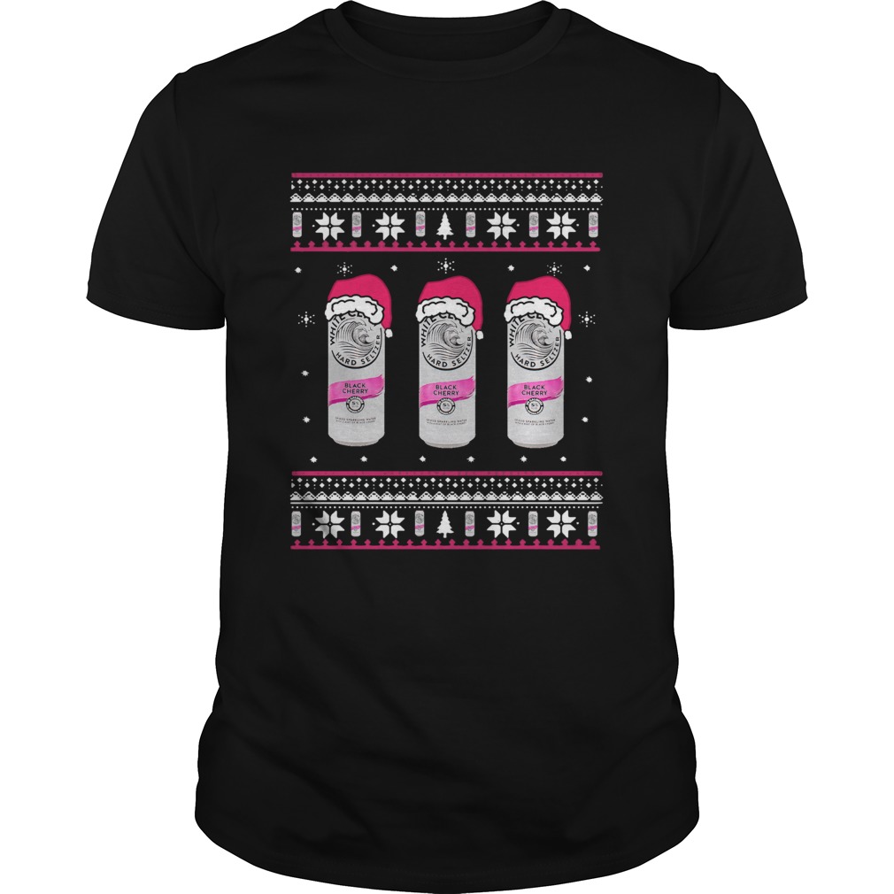 White Claw Black Cherry Ugly Christmas shirt