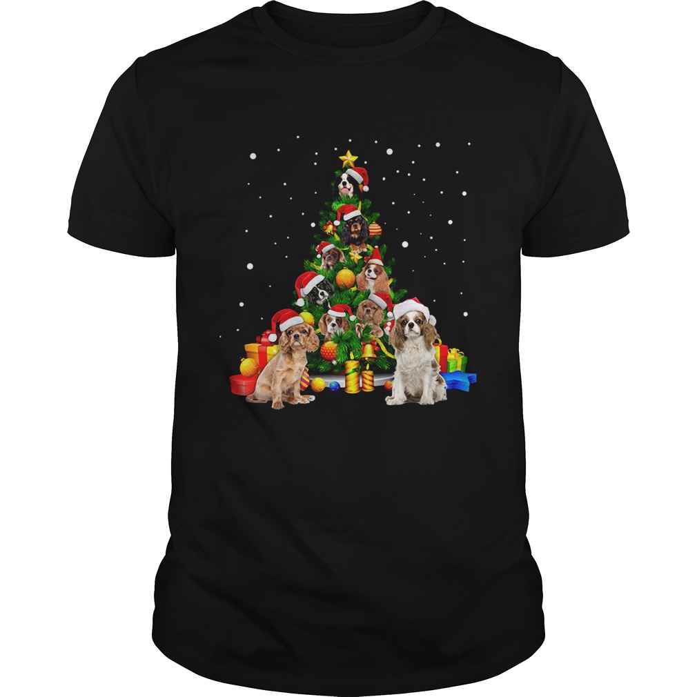 Cavalier King Charles Spaniels Christmas Tree Shirt