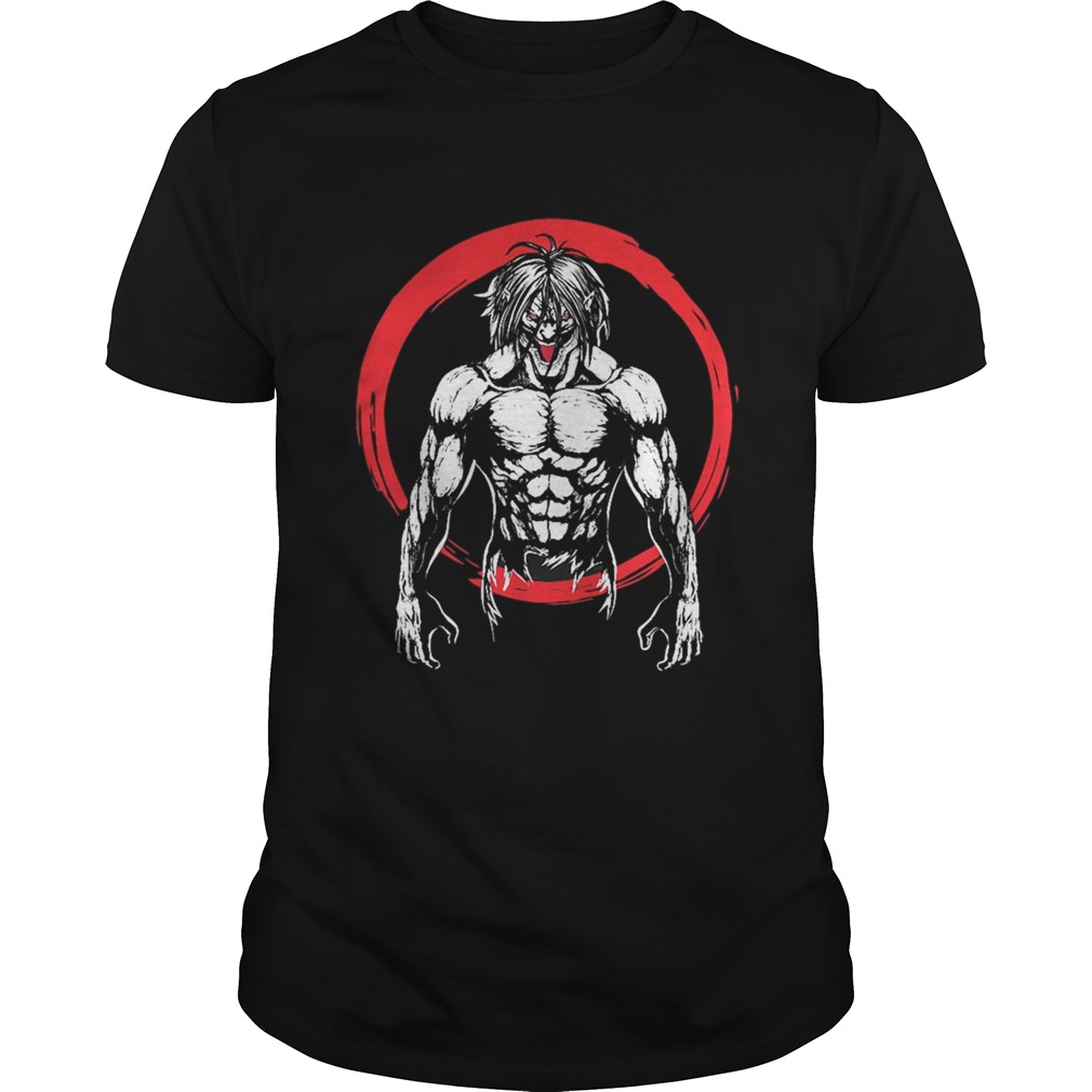 Attack on titanEren Titans Camiseta shirt