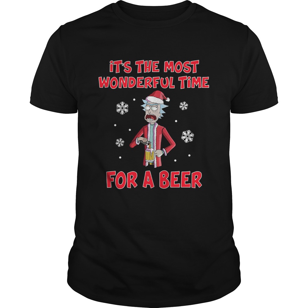 Rick Sanchez It’s the most wonderful time for a beer shirt