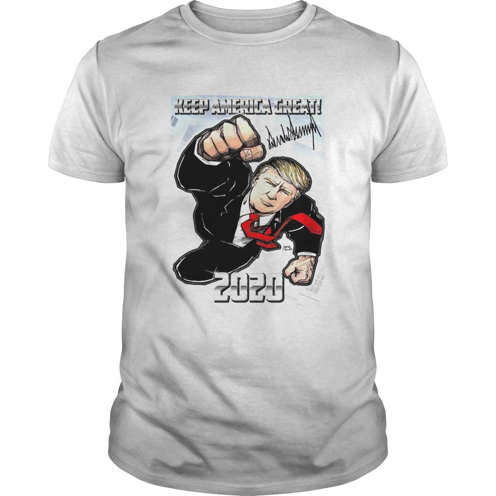 Trump Superman Keep America Great 2020 Shirt