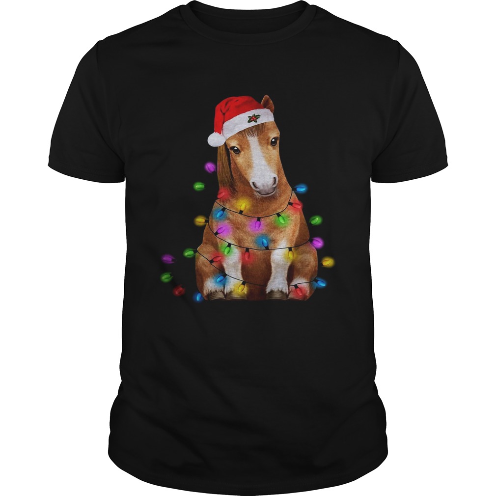 Donkey Christmas Lights Shirt