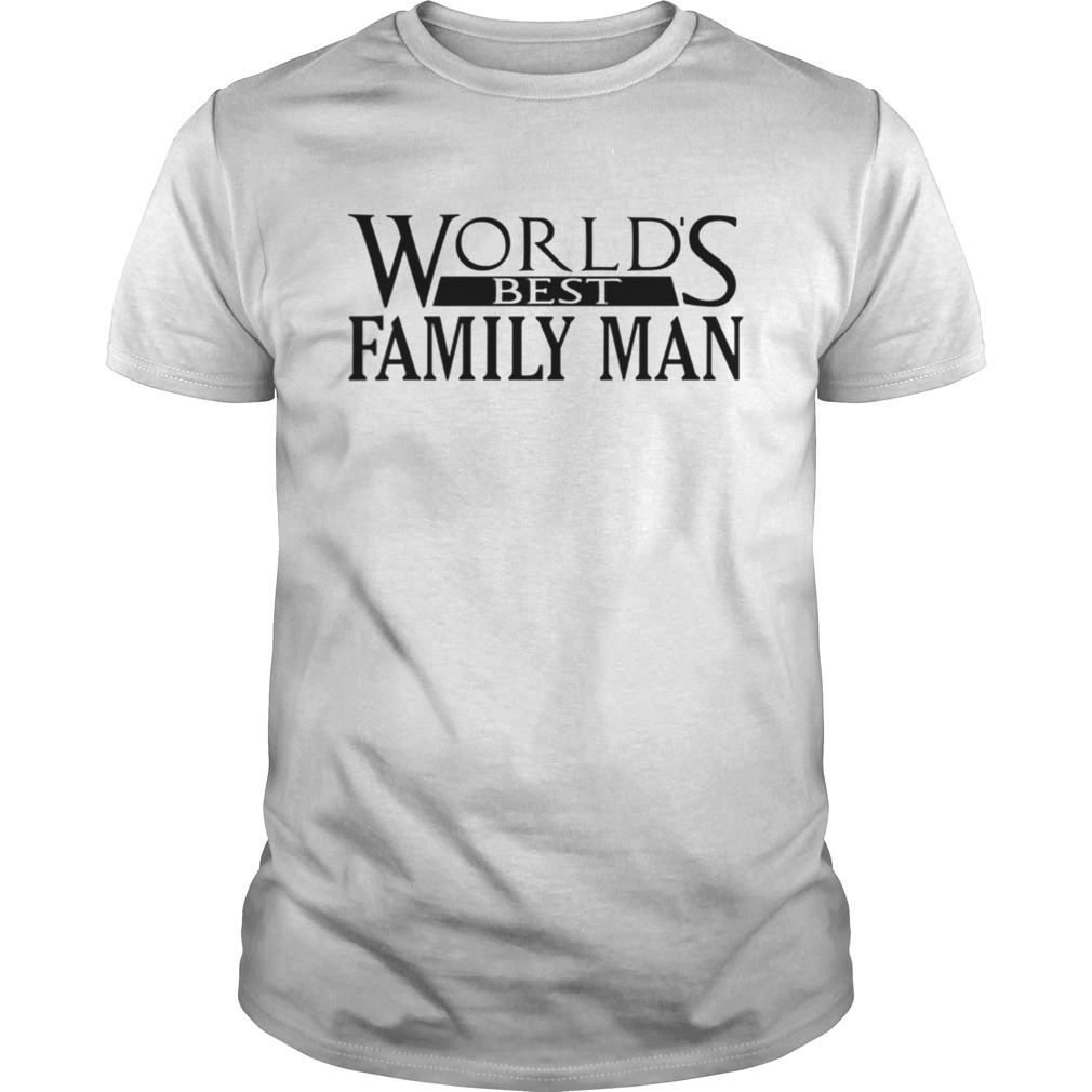 World’s Best Family Man Christmas Vacation Movie Dad T-shirt