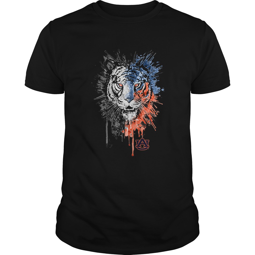 Auburn Tigers face tiger shirt