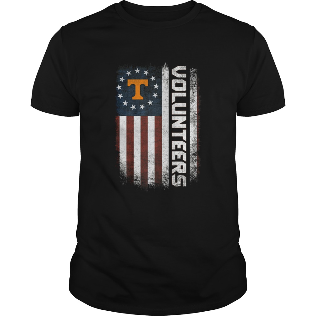 Tennessee Volunteers Betsy Ross flag shirt