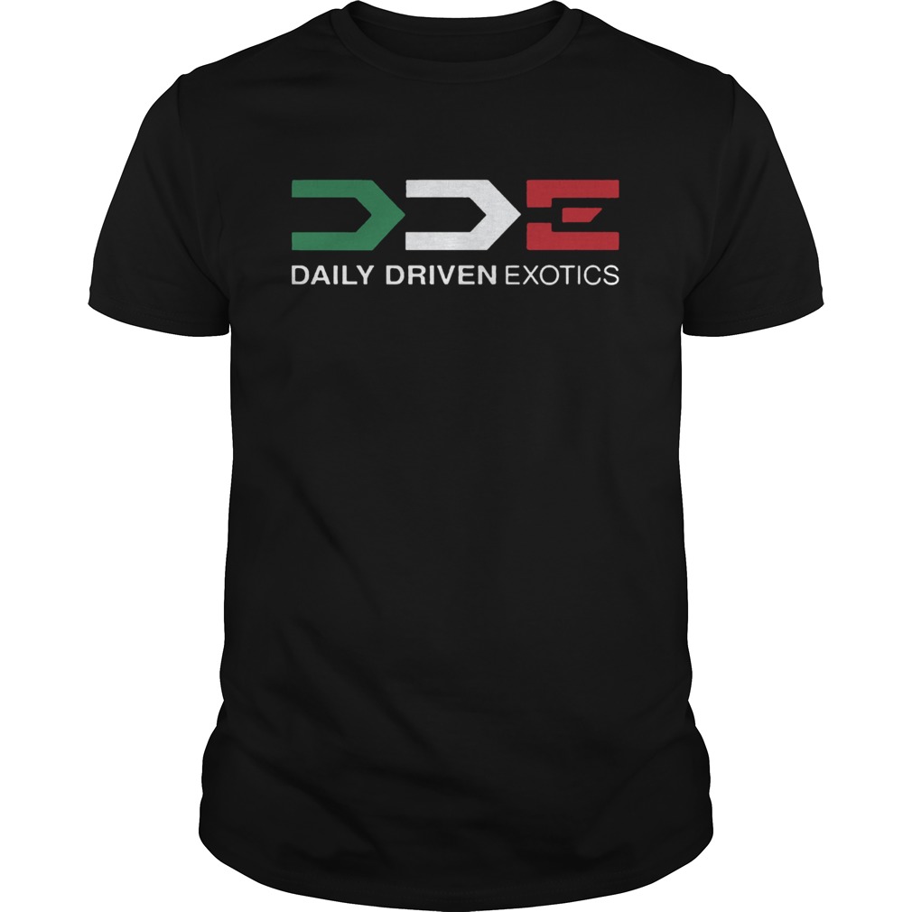 dde merch signature italia tee shirt