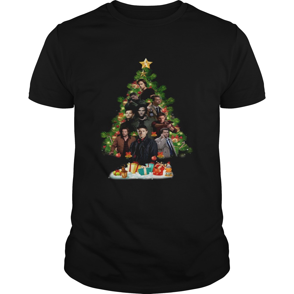 Supernatural Christmas Tree shirt