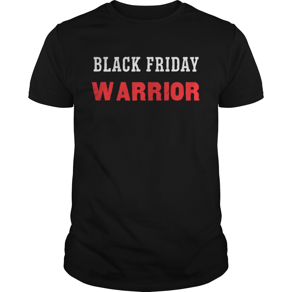 Official Black Friday Warrior Shirt