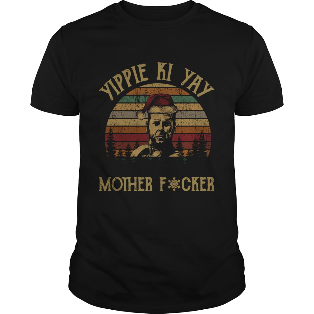 John McClane Yippee Ki Yay motherfucker vintage shirt