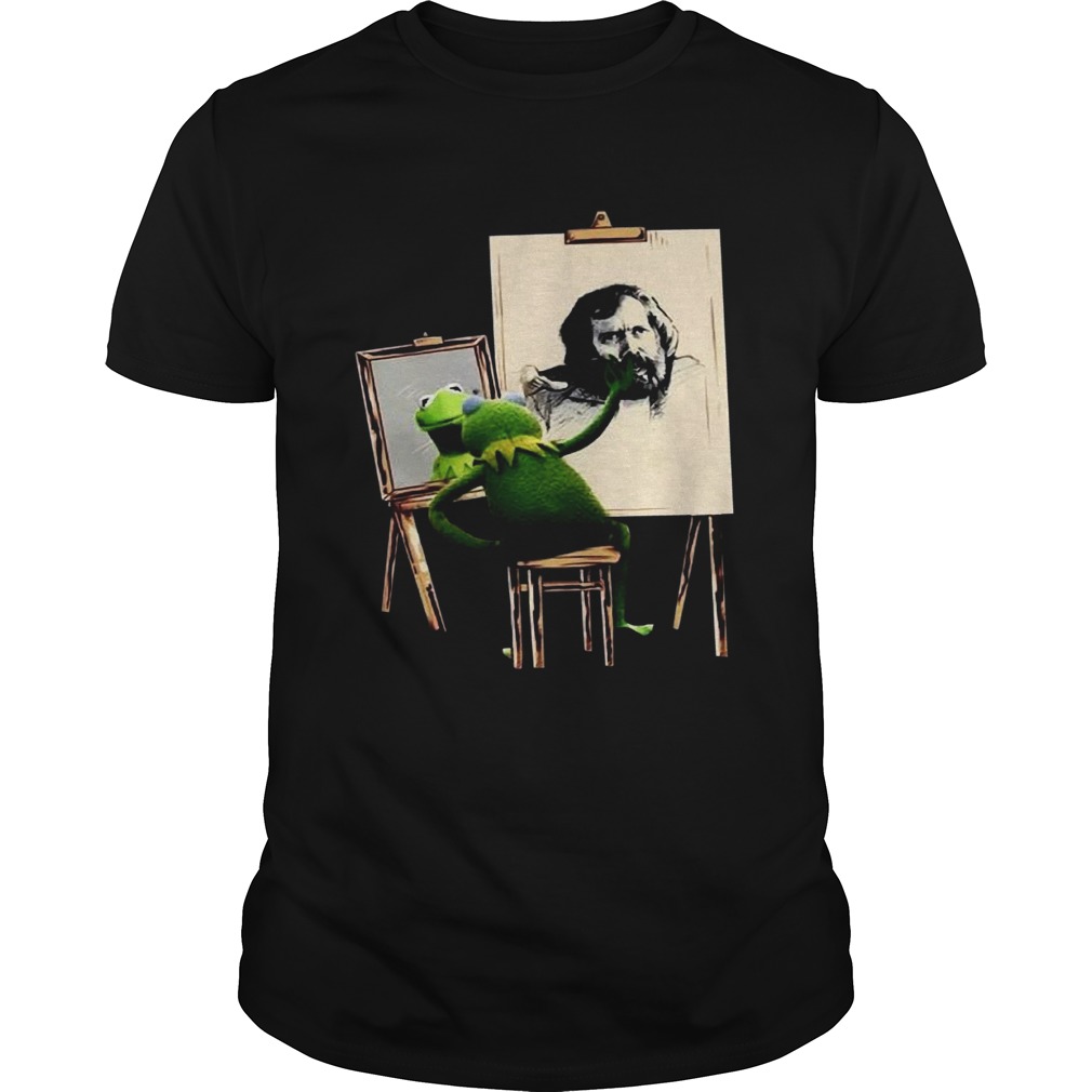 Kermit The frog painting Jim Henson shirt