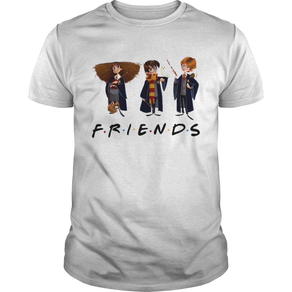 Hermione Granger Harry Potter and Ron Weasley friends tv show shirt