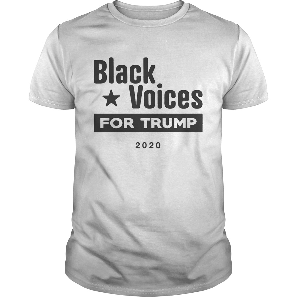 Black Voices For Trump Shirt