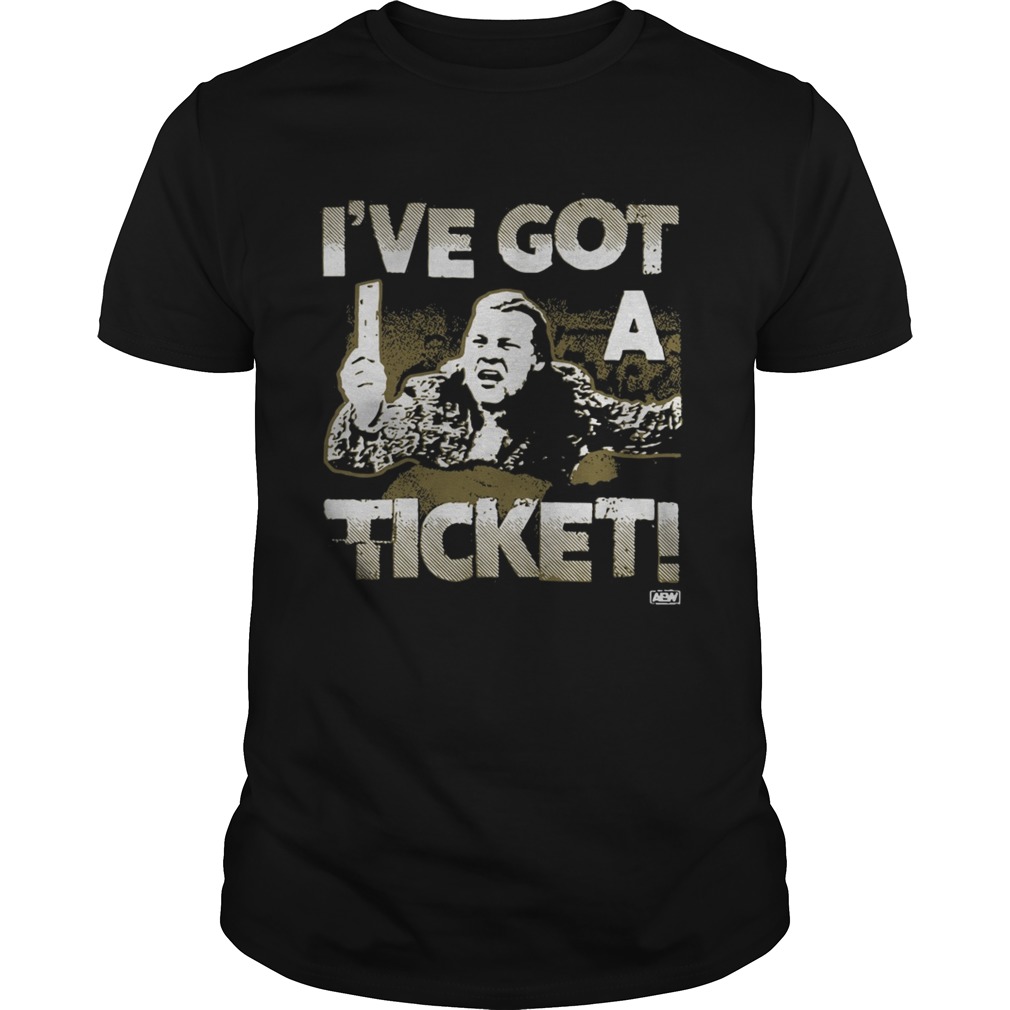 AEW Chris Jericho I’ve Got A Ticket Shirt