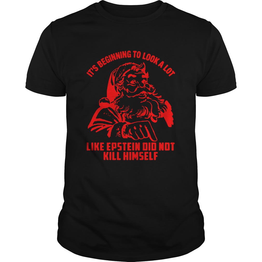 Its Beginning To Look A Lot Like Epstein Didnt Kill Himself Christmas shirt