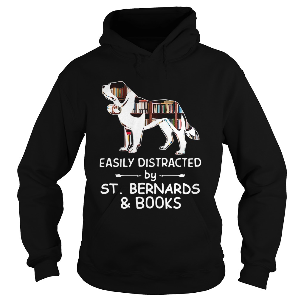 Easily Distracted By Samoyeds And Books Crewneck Sweatshirt