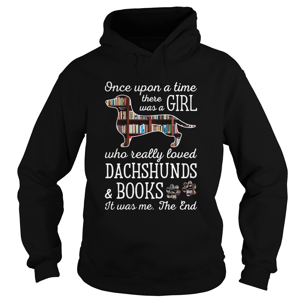 Once Upon Book And Dachshunds Crewneck Sweatshirt