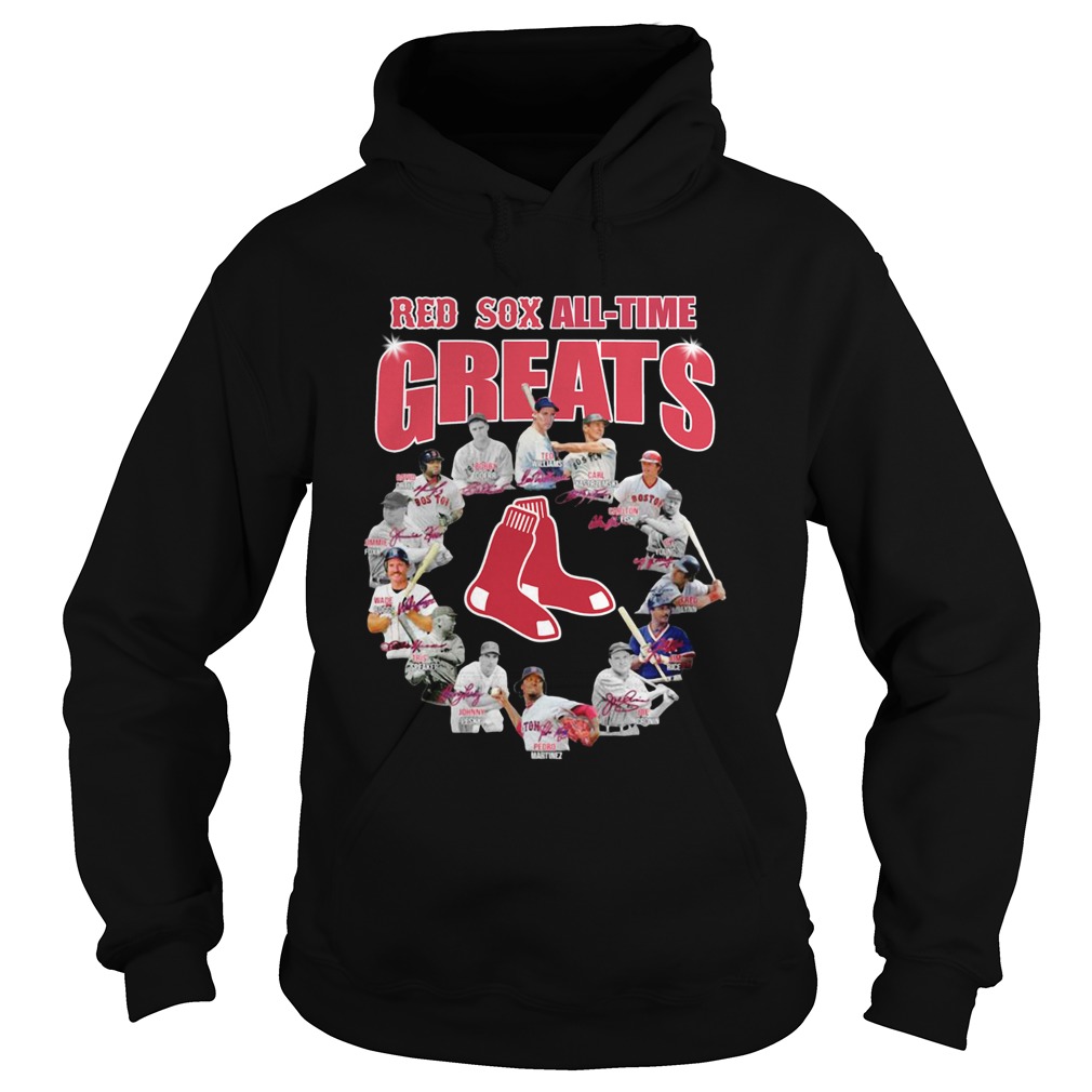 Boston Red Sox All-time Greats Players Signatures shirt