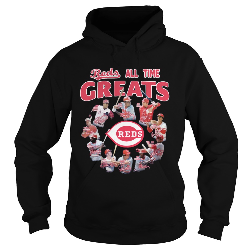 Cincinnati Reds All-time Greats Players Signatures shirt