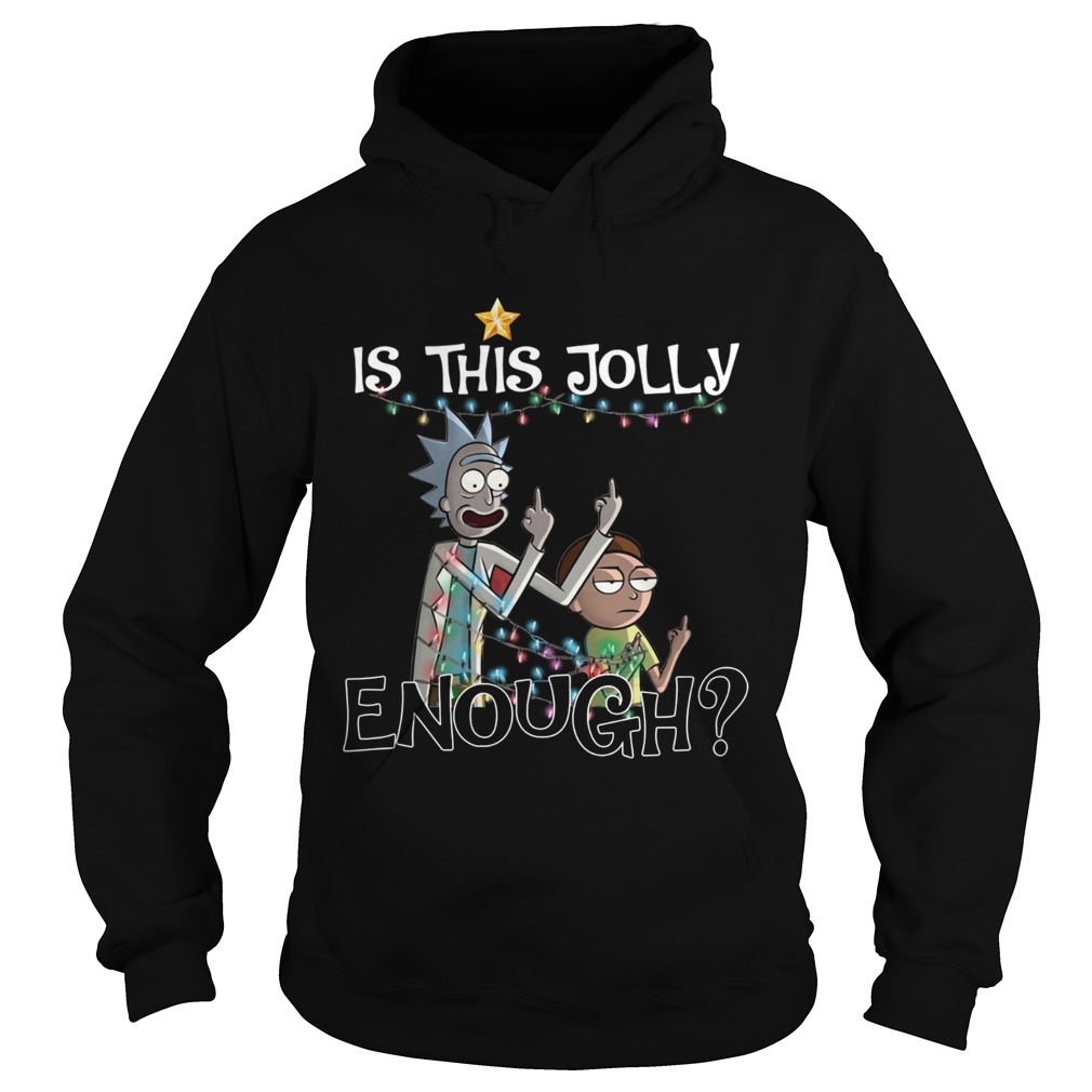 Rick and Morty fucking is this Jolly enough Christmas shirt