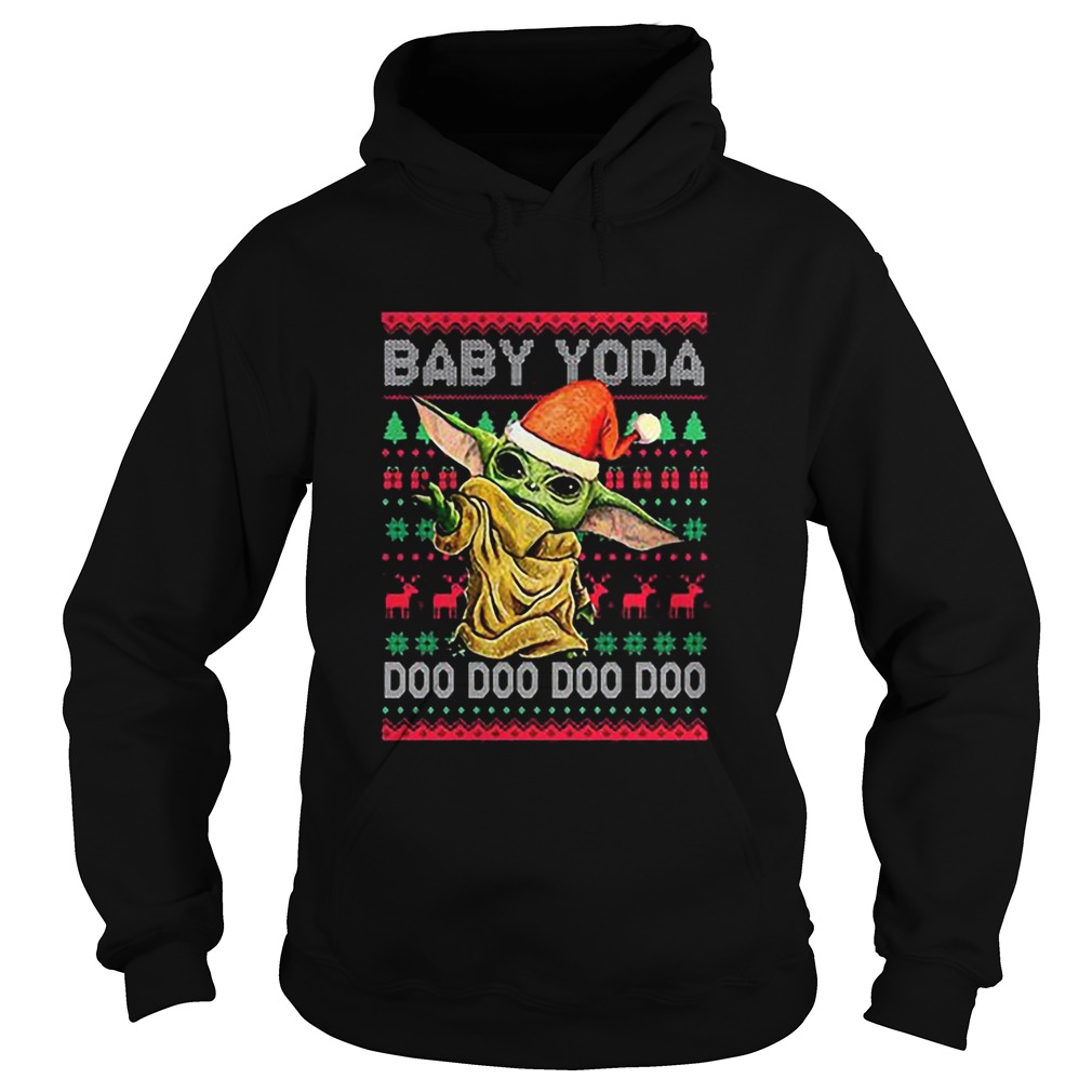 Baby Yoda Doo Doo Doo ugly Christmas sweater