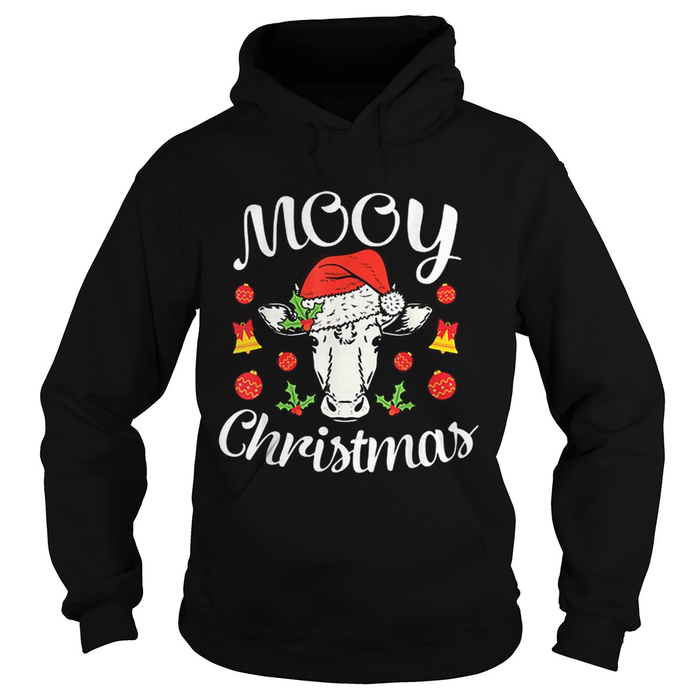 Nice Mooy Christmas Xmas Hat Cow Lover Man Woman Gift sweater