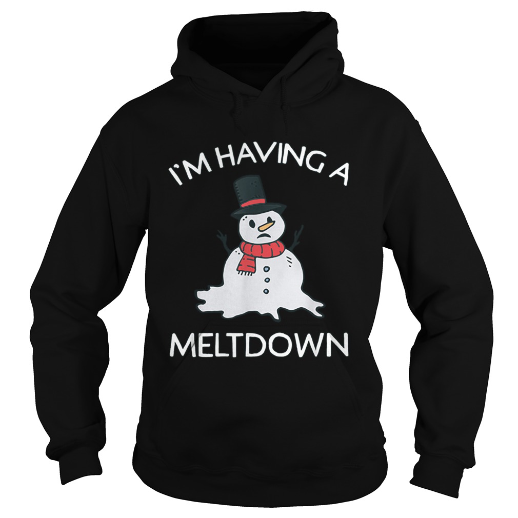 Hot Funny Snowman Having A Meltdown for Christmas Winter sweater