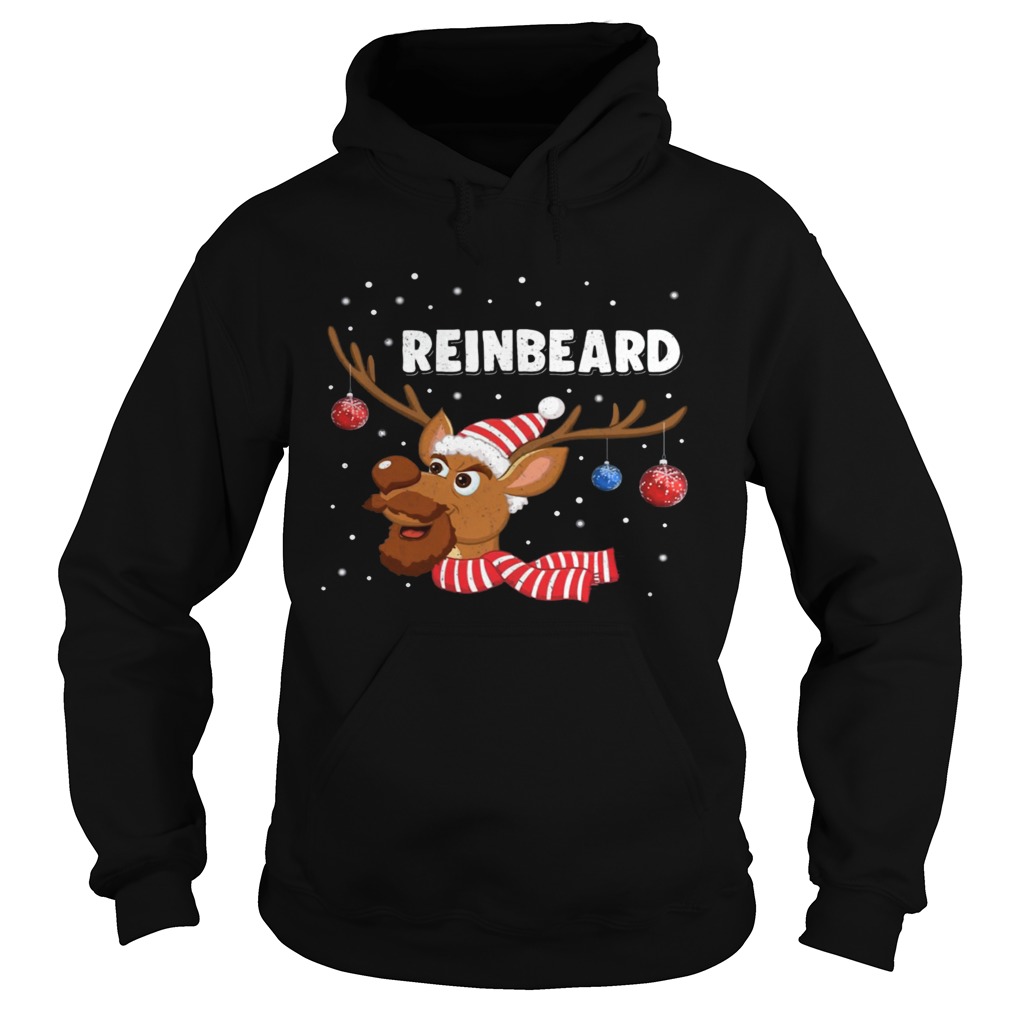 Reinbeard Reindeer Beard Lover Christmas Shirt