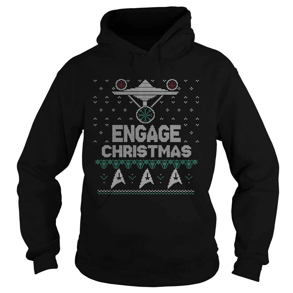 Ugly UFO engage christmas shirt