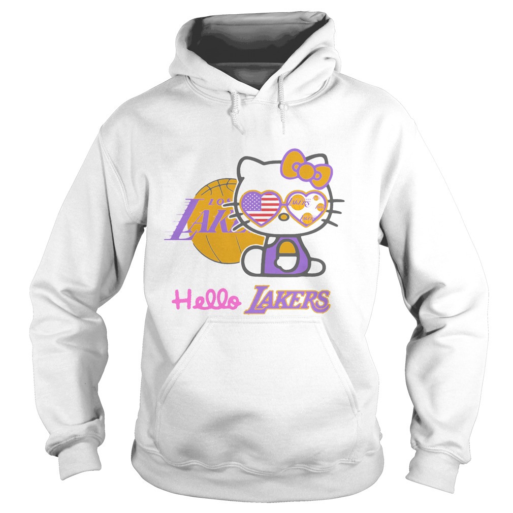 Los Angeles Lakers Hello Kitty shirt