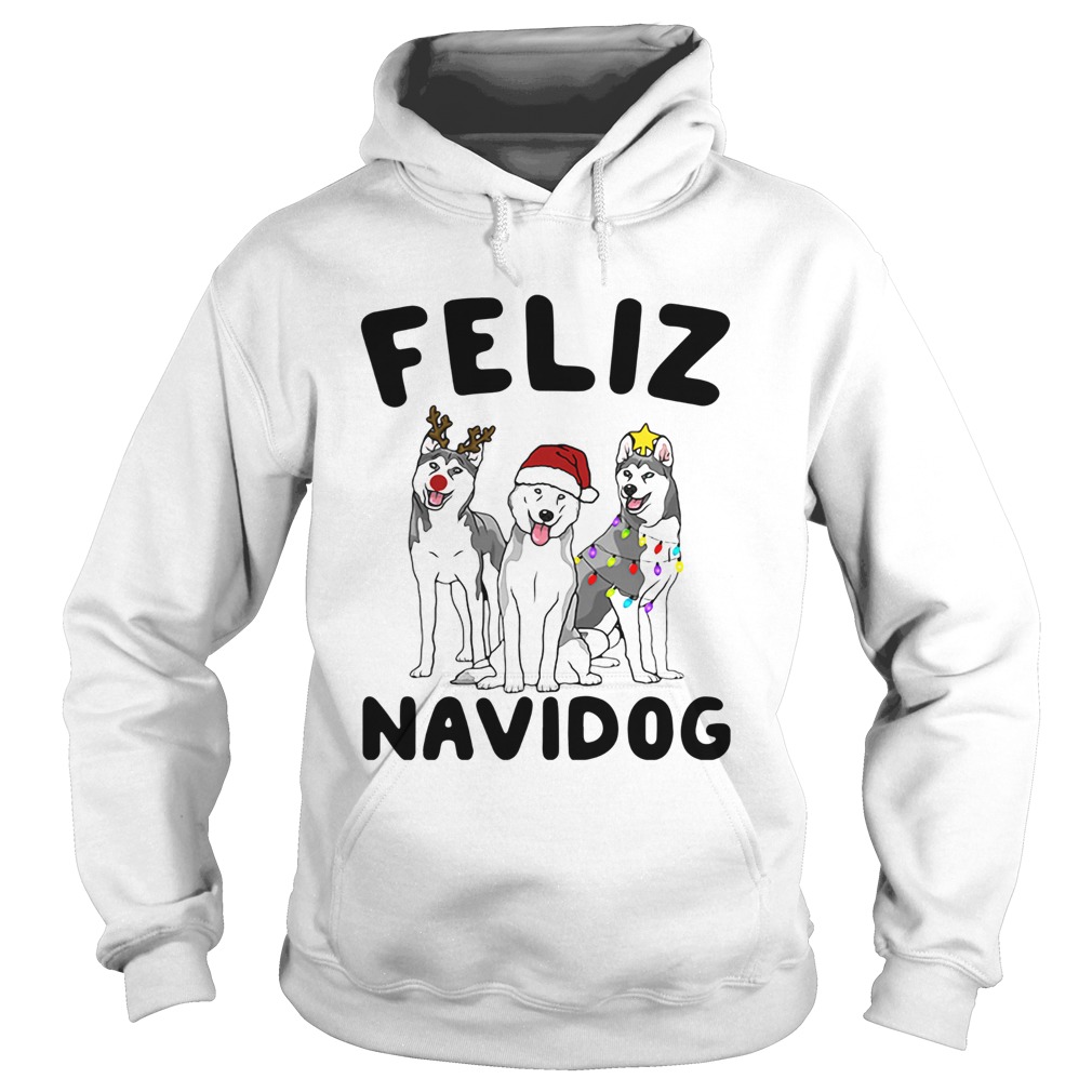 Husky Feliz Navidog Shirt