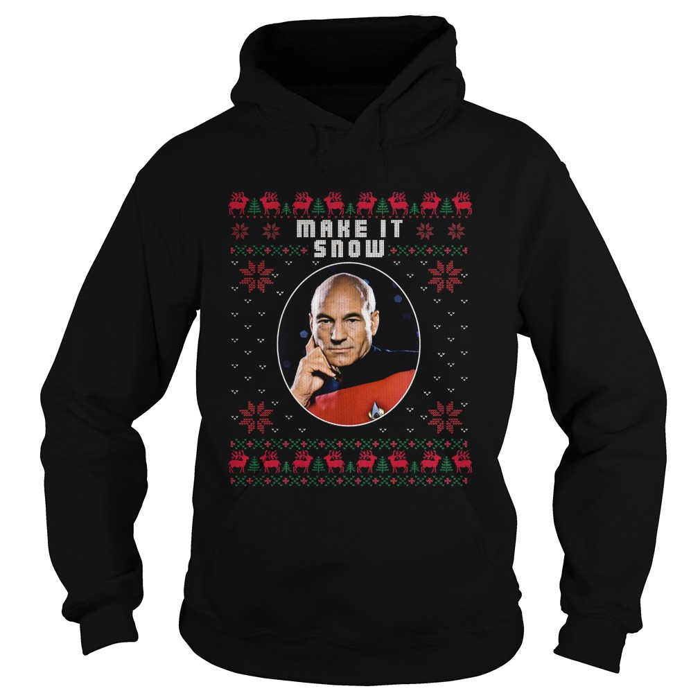 Star Trek Make It Snow Ugly Christmas Sweater