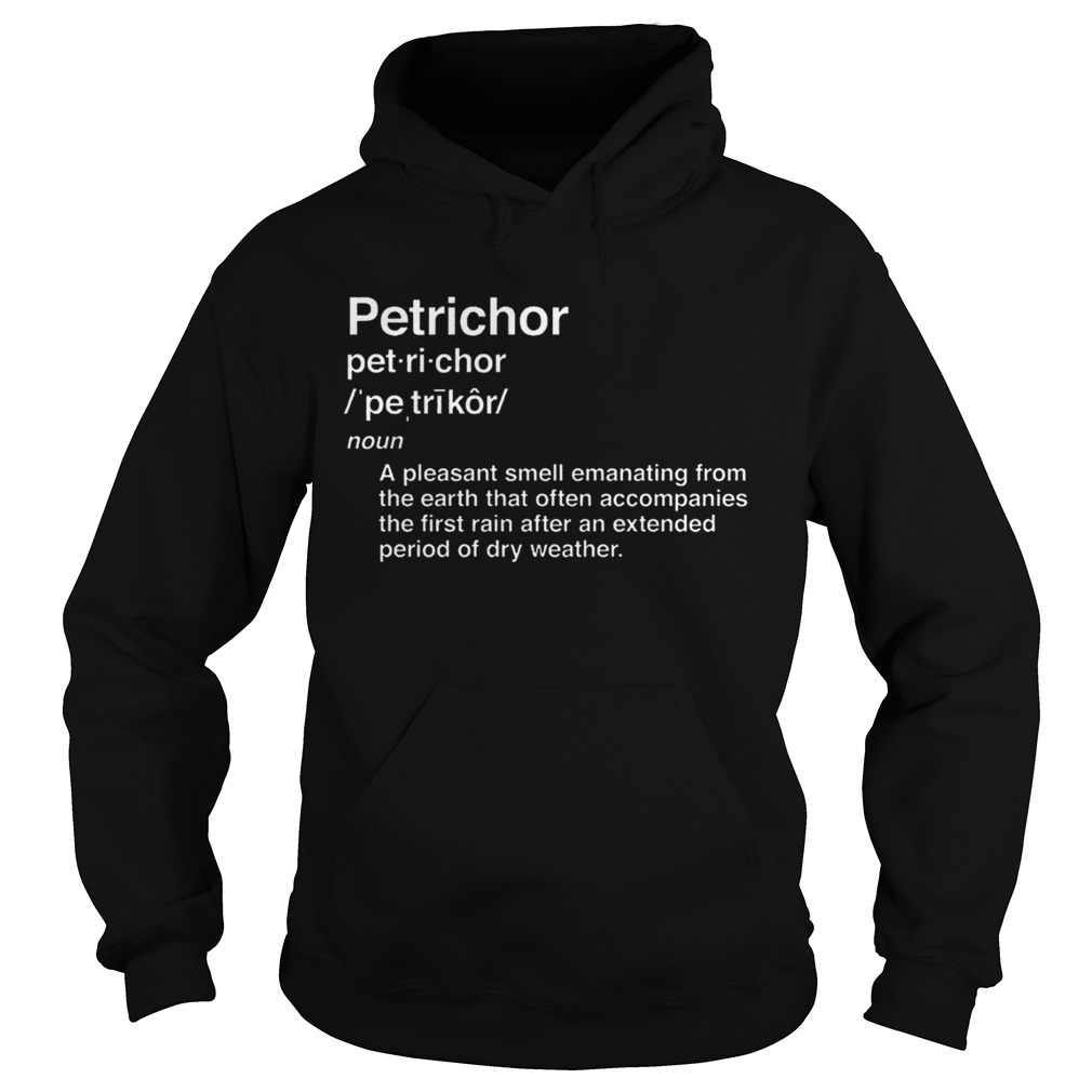 Petrichor Shirt Rain Nature Vocabulary English Shirt